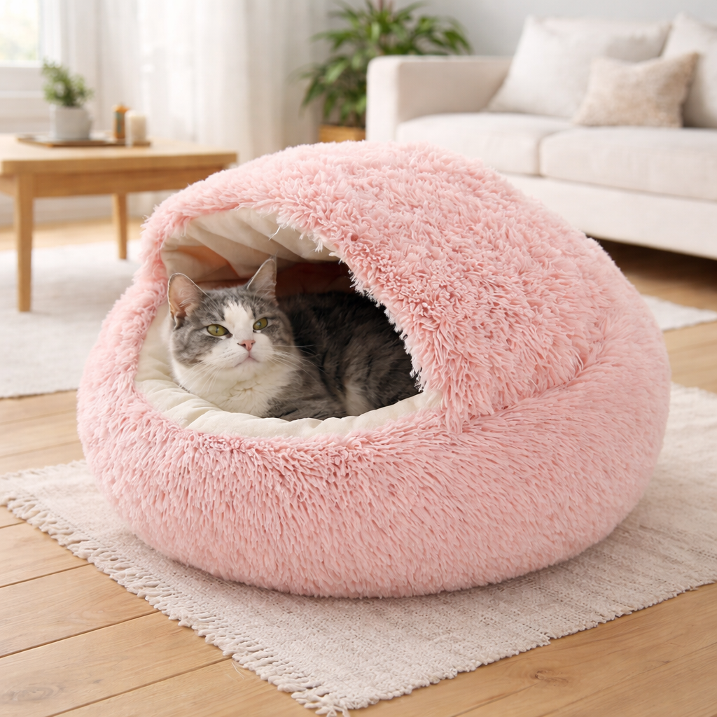 Kuschelige Traumhöhle für Katzen