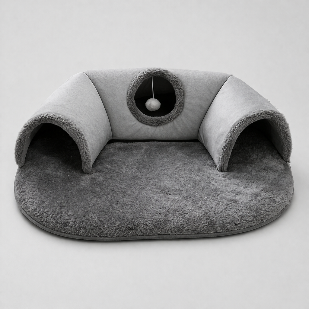 CuddleTunnel™ – Spiel & Geborgenheit für deine Katze