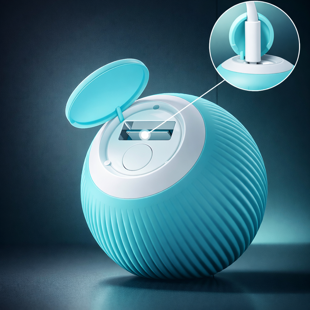 CatRoll™ – Interaktiver Katzenspielzeugball