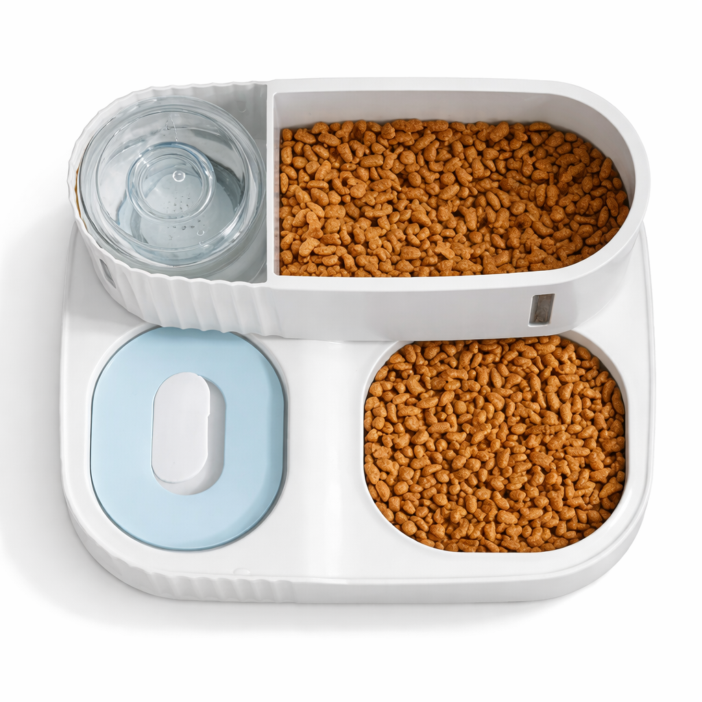 AutoFeed Pro™ – Automatischer Futter- & Wasserspender für Haustiere