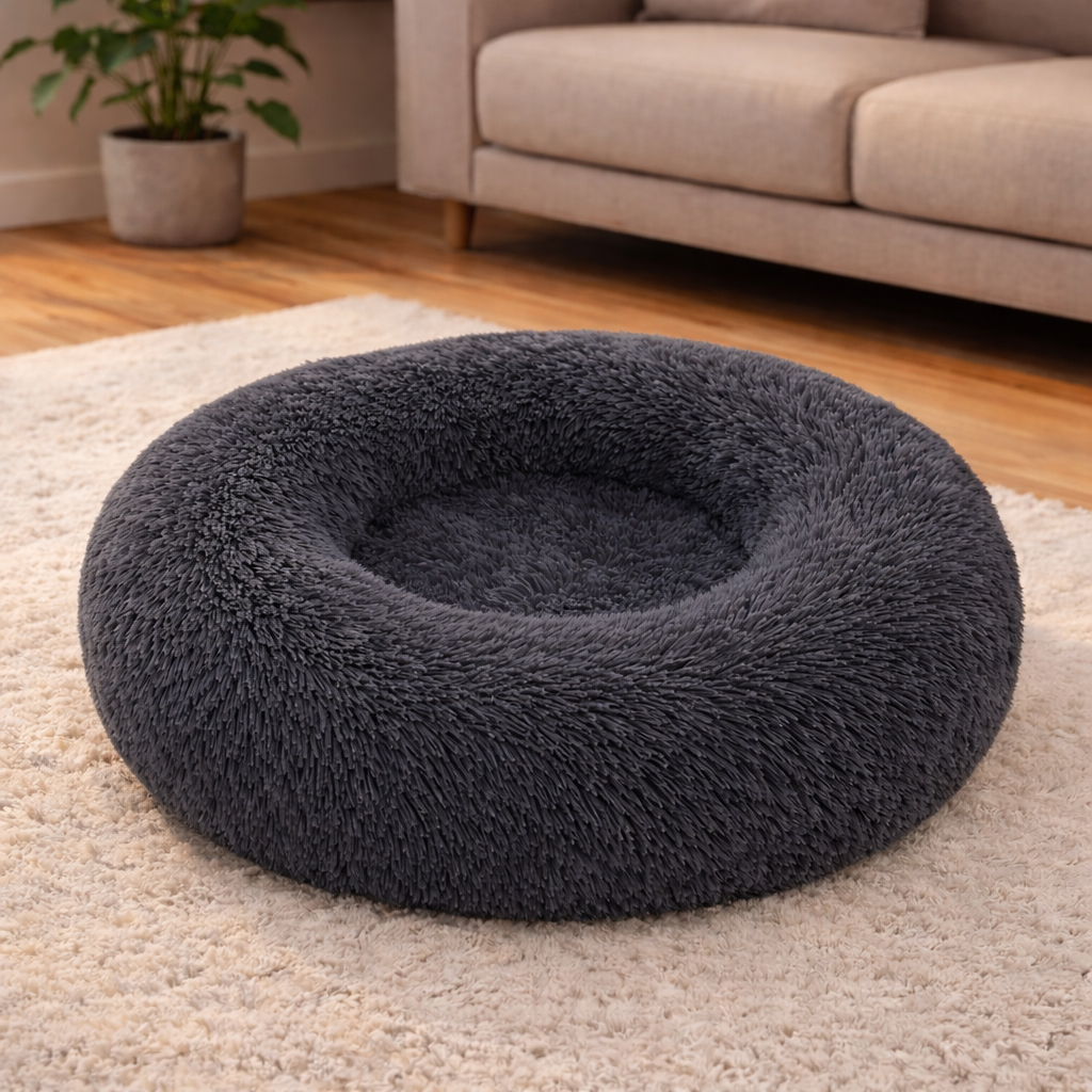 CozyPaws™ – Beruhigendes Haustierbett für Hunde & Katzen