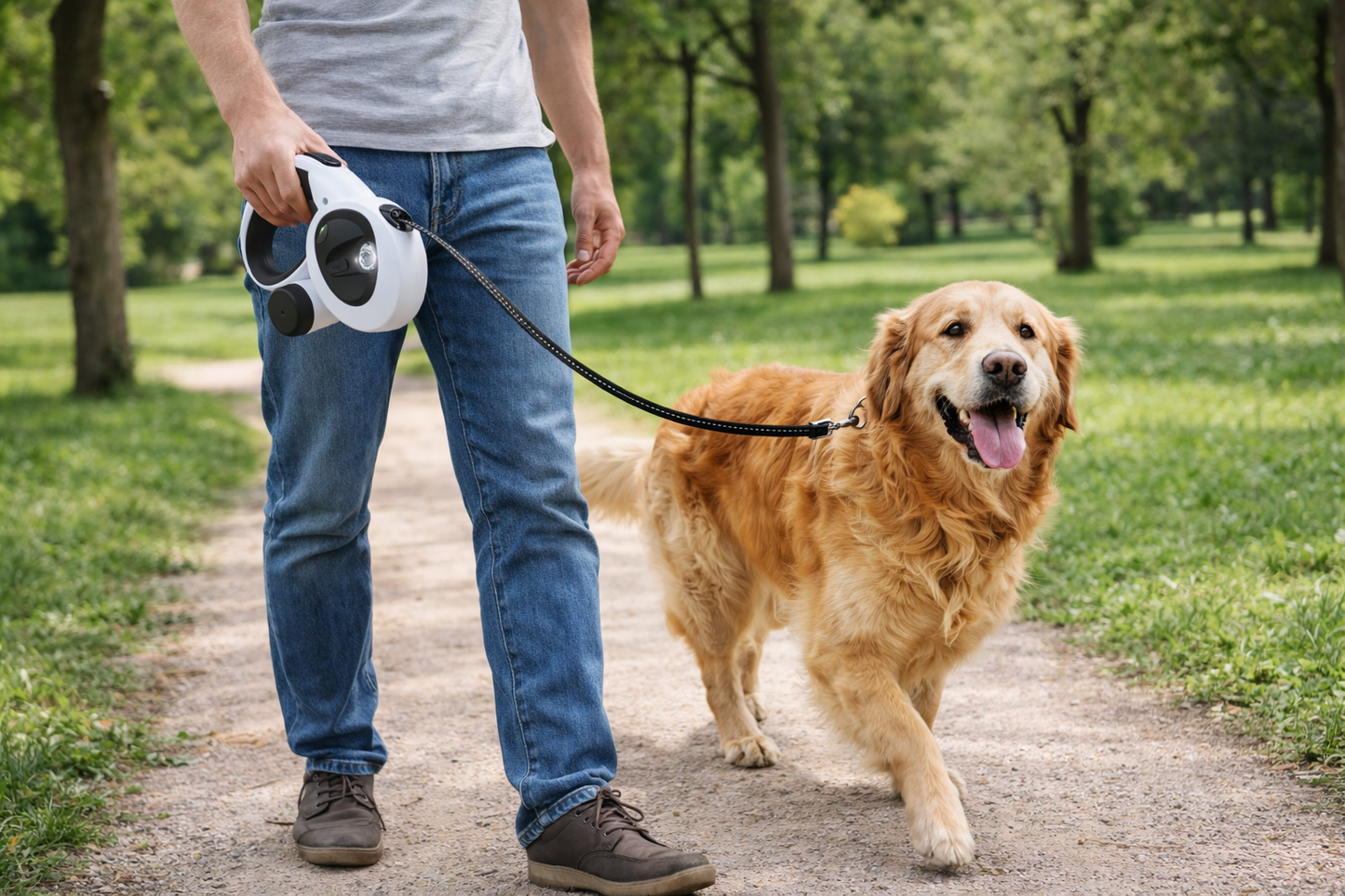 Helligo™ – LED Hundeleine für mehr Sicherheit